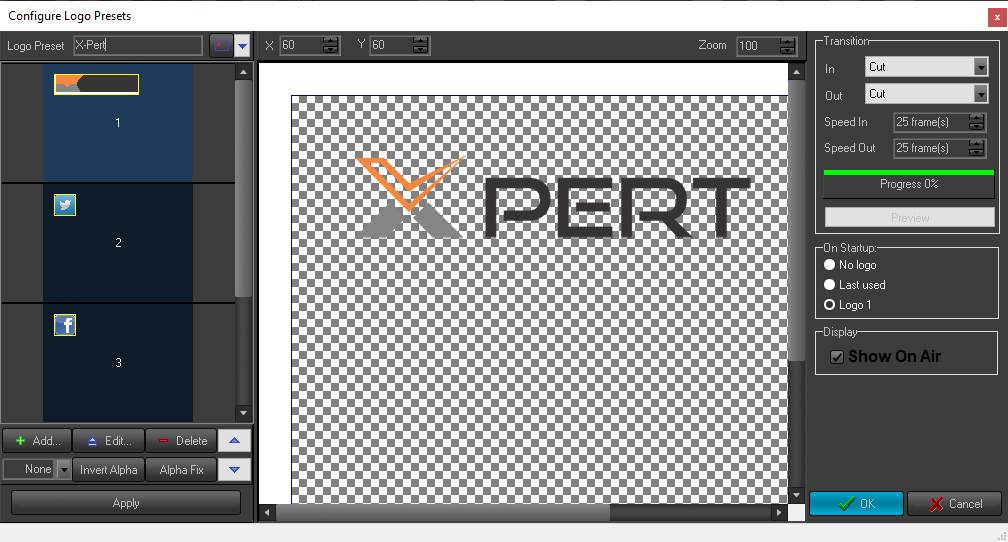 Logo Settings